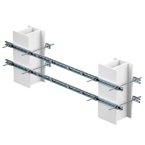 Обжимной комплект монтажных профилей тип 3 , крепление к двум стойкам размерами 350 на 400 мм , длина профиля 1000 мм , для креплен | код EX-TRB040510U | DKC Обжимной комплект монтажных профилей тип 3 , крепление к двум стойкам размерами 350 на 400 мм , длина профиля 1000 мм , для креплен | код EX-TRB040510U | DKC