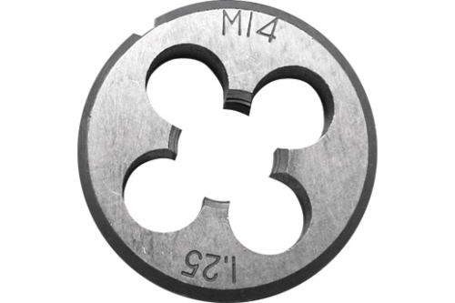 Плашка метрическая, легированная сталь М10х1.0 мм | код 70826 | FIT Плашка метрическая, легированная сталь М10х1.0 мм | код 70826 | FIT