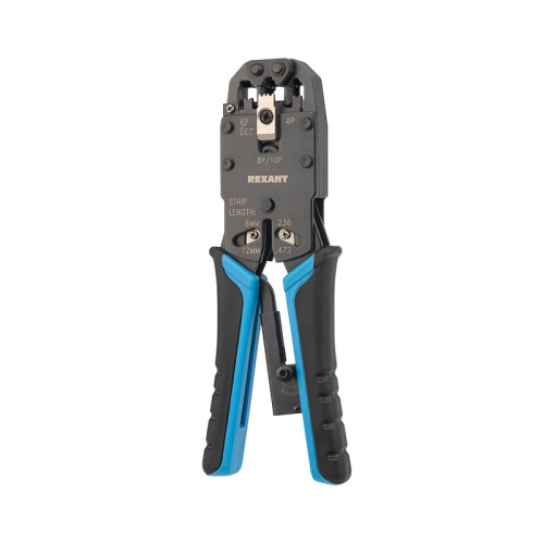 Кримпер REXANT HT-200R ТАЙВАНЬ для обжима 10P10C, 8P8C, 6P6C, 4P4C | код 12-3442-1 | REXANT