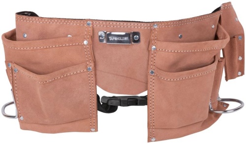 Пояс для инструмента, кожа, 11 отделений, 2 петли для инструмента | код 12522 | FIT фото 2