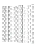 Решетка вентиляционная декоративная потолочная 595х595 | код П6060ДП fusion | ERA