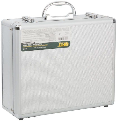 Ящик для инструмента алюминиевый (34X28X12 см) | код 65610 | FIT фото 2