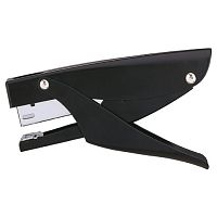 Степлер-плаер BRAUBERG Extra Easy Press, №24/6, до 30 листов, металлический корпус, черный, 228569 | код 228569 | BRAUBERG