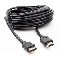 Кабель HDMI Cablexpert CC-HDMI4L-10M, 10м, v2.0, 19M/19M, серия Light, черный, позол.разъемы, экран, пакет | код CC-HDMI4L-10M | Cablexpert