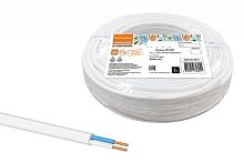 Провод ПУСП 2х1.5 (бухта 10м) белый Народный ТРТС | код SQ0126-0013 | РЭМЗ ТМ