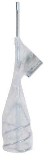 Миксер для строительных смесей оцинкованный Профи, хвостовик SDS-PLUS 100х600 мм | код 4219 | FIT фото 3