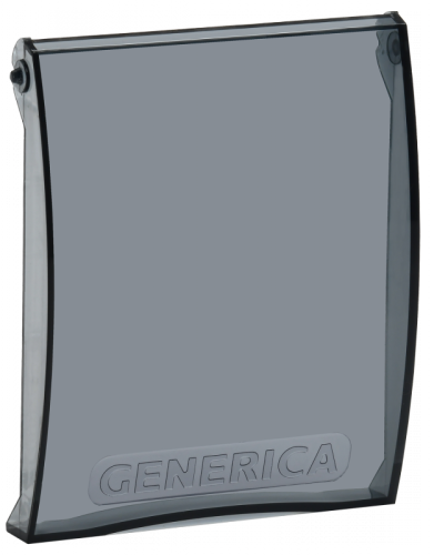 Дверца для корпуса пластикового ЩРН(В)-П-4 GENERICA | код MKP10D-DV-04-K08-G | GENERICA by IEK
