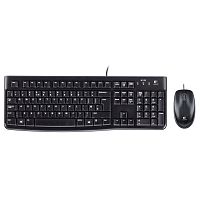 Клавиатура + мышь Logitech MK120 клав:черный мышь:черный/серый USB 920-002561 | код 567086 | Logitech