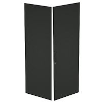Дверь сплошная двухстворчатая для IT-CQE 2200 x 800 RAL7035 | код RGITCPED2280 | DKC