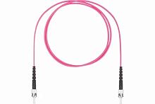 Патч-корд оптический LANMASTER, симплексный, ST/PC-ST/PC, OM4, LSZH, 0.5 м | код LAN-ST-ST/OM4-0.5 | LANMASTER