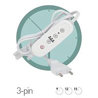 Провод для подключения 1 5 м с таймером работы FITO-LINETIME | код Б0049314 | ЭРА