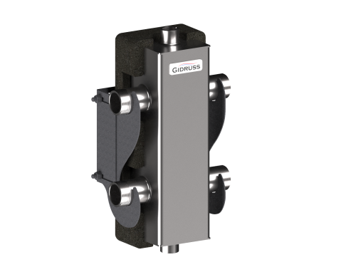 Стрелка гидравлическая GRSS-60-25.EPP DN 25 резьбовое соединение до 60 кВт с термоизоляцией нержавеющая сталь | код GR 60GAT 04 | Gidruss Стрелка гидравлическая GRSS-60-25.EPP DN 25 резьбовое соединение до 60 кВт с термоизоляцией нержавеющая сталь | код GR 60GAT 04 | Gidruss