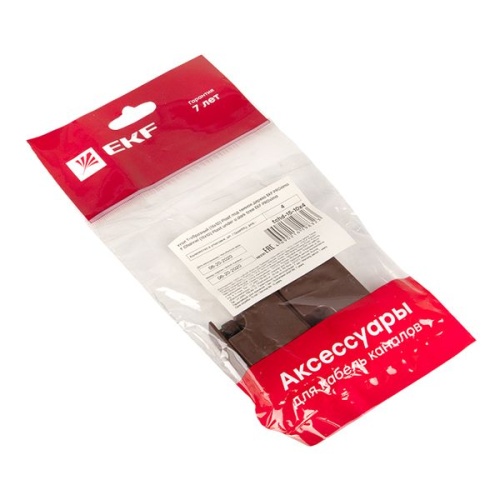 Угол T-образный (15х10) (4 шт) темное дерево-Plast | код tchd-15-10x4 | EKF фото 3