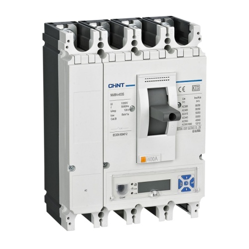 Авт. выкл. NM8N-400Q EM 4P 250А 70кА с электр. расцепителем, LCD (R) | код 269458 | CHINT