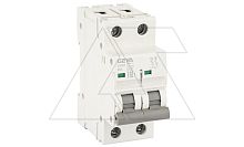 Авт. выключатель GYM8-2P-63B, 2P, 63A, хар-ка B, 4,5kA, 2M | код GYM82P63B | GEYA