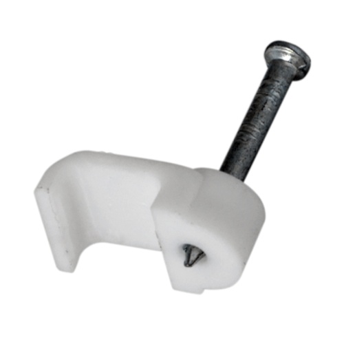 Крепеж кабеля плоский 8 х 3 мм, белый (упак. 50 шт) REXANT | код 07-4207 | REXANT Крепеж кабеля плоский 8 х 3 мм, белый (упак. 50 шт) REXANT | код 07-4207 | REXANT