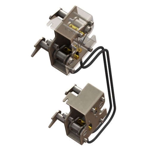 Комплект механической блокировки для 2-х YON AD 630-4000 | код MI-X2 | DKC Комплект механической блокировки для 2-х YON AD 630-4000 | код MI-X2 | DKC