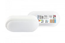 Светодиодный светильник LED ДПП 3801 18Вт 6500К IP65 белый овал 196*97*57 мм Народный | код SQ0366-0150 | TDM НАРОДНЫЙ