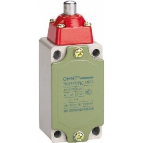 Выключатель путевой YBLX-P1/120/1C прямого действия с буфером | код 437072 | CHINT Выключатель путевой YBLX-P1/120/1C прямого действия с буфером | код 437072 | CHINT