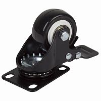 Ролик 1шт (с тормозом) | код 04-2684 | REXANT