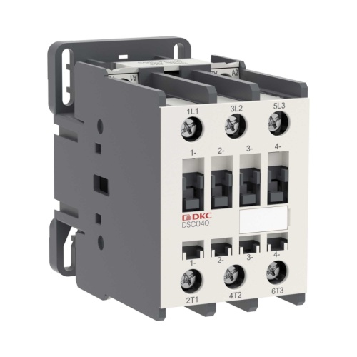 Магнитный контактор YON DSC040 40A 18,5кВт AC3 3P кат.380В AC | код DSC040-3C00A380 | DKC Магнитный контактор YON DSC040 40A 18,5кВт AC3 3P кат.380В AC | код DSC040-3C00A380 | DKC