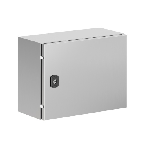 Корпус навесной STH с М/П из нержавеющей cтали AISI304 ВxШxГ 300x400x200 мм, с фланцем, IP66 | код R5STH0342F-304 | DKC