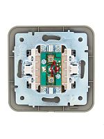 Розетка телевизионная проходная TV СП ASTI IP20 в сборе платина. LEZARD 7081-3535-129