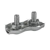 Зажим для троса двойной Duplex (3 мм) | код zdtd-3 | EKF