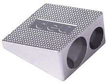 Точилка для карандашей ручная Deli E39762 mini E39762 2 отверстия алюминий | код 382726 | DELI