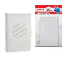 Звонок проводной ЗП-5 Динь Динь Динь БЕЛЫЙ IN HOME | код 4690612027517 | IN HOME