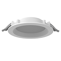 Светильник светодиодный DL-01 Pro 25Вт 4000К IP65/40 160мм 176х51мм круглый встраив. опал рассеив. RAL9003 бел. муар VARTON V1-RF-00183-10000-6502540