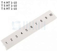 Полоса маркировочная 1-10, 50 шт. | код T 5 MT 1-10 | ПРОВЕНТО