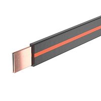 Гибкая шина в ПВХ изоляции, 2x40x1мм, In-455А (?T-50K) 2м | код R5BFC2401 | DKC