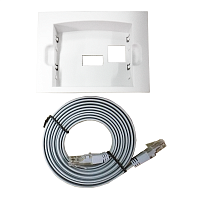 Рамка монтажная и кабель удлинительный 1м для панели OptiCor B-PО1 | код 308684 | КЭАЗ