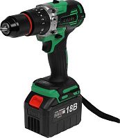 Дрель-шуруповерт Zitrek Green Impact 18V 1800Вт аккум. патрон:быстрозажимной (кейс в комплекте) (063-4046) | код 1986161 | ZITREK