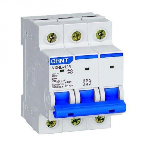 Выключатель нагрузки 3п 32А NXHB-125 (R) | код. 193181 | CHINT Выключатель нагрузки 3п 32А NXHB-125 (R) | код. 193181 | CHINT