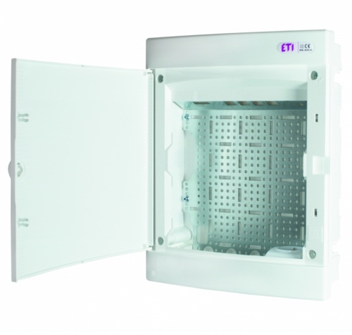 Щит пласт. внутр. исп. ECM24PO MEDIA (4xRJ, розетка 230V, белая дверца) | код 001101305 | ETI Щит пласт. внутр. исп. ECM24PO MEDIA (4xRJ, розетка 230V, белая дверца) | код 001101305 | ETI