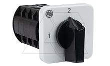 Переключатель BS 16 56K U, 3P, 20A, тип 1-2 (90°), 3NO на 1_2, без перемычек, на дверь, фронт IP40 | код EAC631293 | Rade Koncar