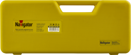 Пресс гидравлический Navigator 82 337 NHT-Pg02-A-16-300 (ручной 16-300кв.мм авт Navigator 82337 фото 3 Пресс гидравлический Navigator 82 337 NHT-Pg02-A-16-300 (ручной 16-300кв.мм авт Navigator 82337 фото 3