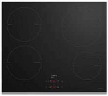 Индукционная варочная поверхность Beko HII64401MTX черный | код 2005419 | BEKO
