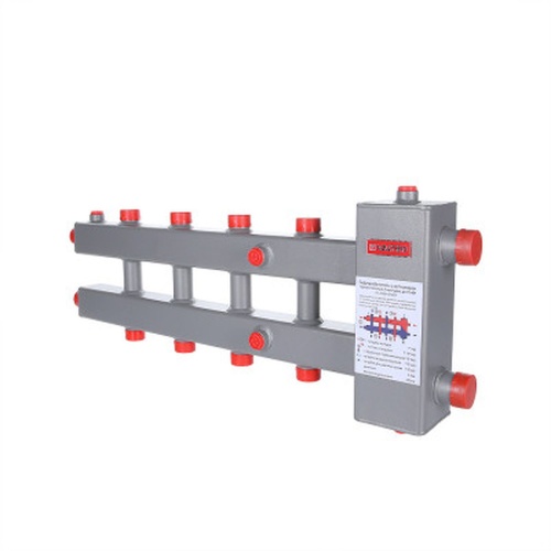 Гидроразделитель с колл., гориз., 3 контура, до 70 кВт | код. VTc.100.SH.070603 | VALTEC Гидроразделитель с колл., гориз., 3 контура, до 70 кВт | код. VTc.100.SH.070603 | VALTEC