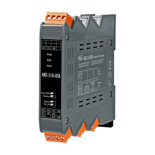 HRT-310-UTA CR Modbus RTU/ASCII to HART Gateway (Upright) (RoHS) (for -40 ? application) | код 00-06138264 | ICP DAS