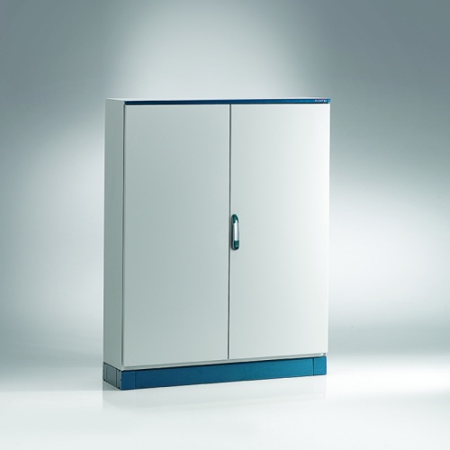 Щит ECOMP моноблочный 1200x1000x400мм (ВxШxГ) с монтажной панелью, RAL7035, IP55 | код ECOMP-101240 | ETA