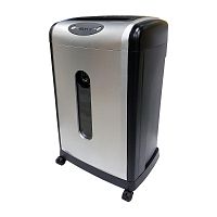 Шредер Office Kit S210 4x40 (секр.P-4) фрагменты 15лист. 28лтр. скрепки скобы пл.карты CD | код 647003 | OFFICE KIT