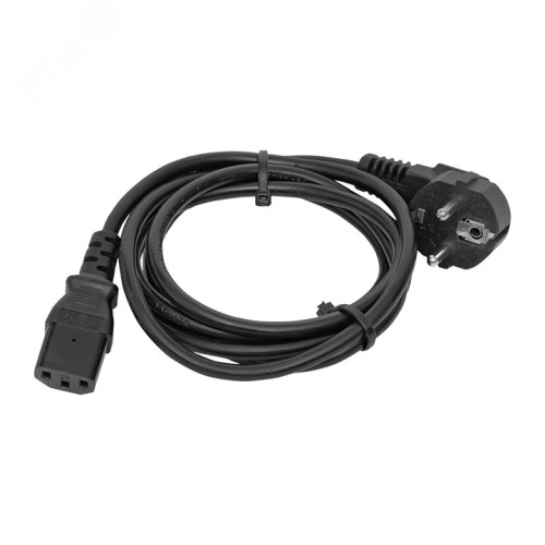 Кабель питания TERACOM для PDU IEC 60320 C13 - CEE 7/7 (Schuko) сечение 3x1.5мм2 250В 10A длина 2.0 метра | код TRC-PCA-C13-SH-2M | EKF Кабель питания TERACOM для PDU IEC 60320 C13 - CEE 7/7 (Schuko) сечение 3x1.5мм2 250В 10A длина 2.0 метра | код TRC-PCA-C13-SH-2M | EKF