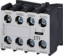 Блок-контакт EFC4-40 (4NO) | код 004641543 | ETI