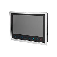 Цветной монитор видеодомофона 10,1 формата AHD(1080P), с сенсорным управлением, детектором движения, функцией фото- и видеозаписи (модель AC-439) | код 45-0439 | SECURIC