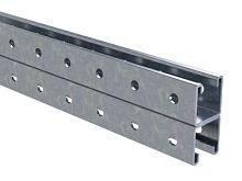 Двойной С-образый профиль 41х41, L2500, 2,5 мм | код BPD4125 | DKC