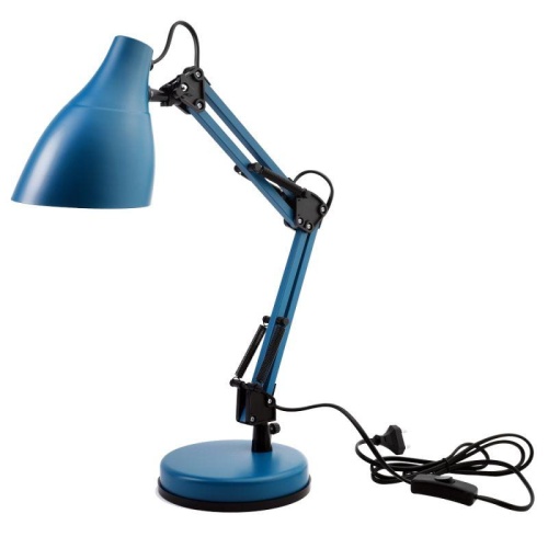 Светильник KD-331 C06 настол. 230В 40Вт E27 син. Camelion 13872 фото 3 Светильник KD-331 C06 настол. 230В 40Вт E27 син. Camelion 13872 фото 3