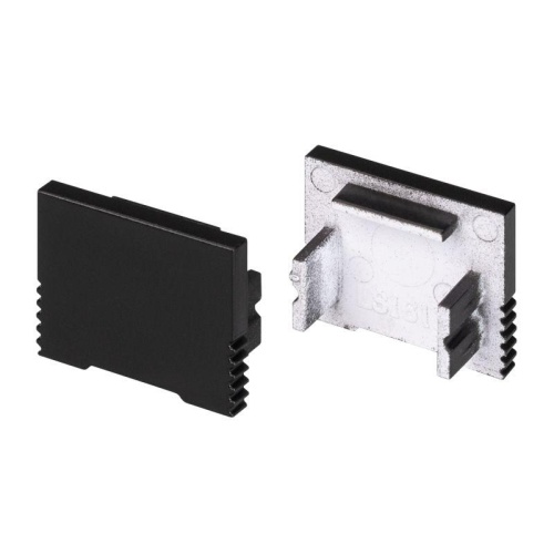 Заглушка SL-SLIM-H13M BLACK глухая (пластик) | код 34001 | Arlight